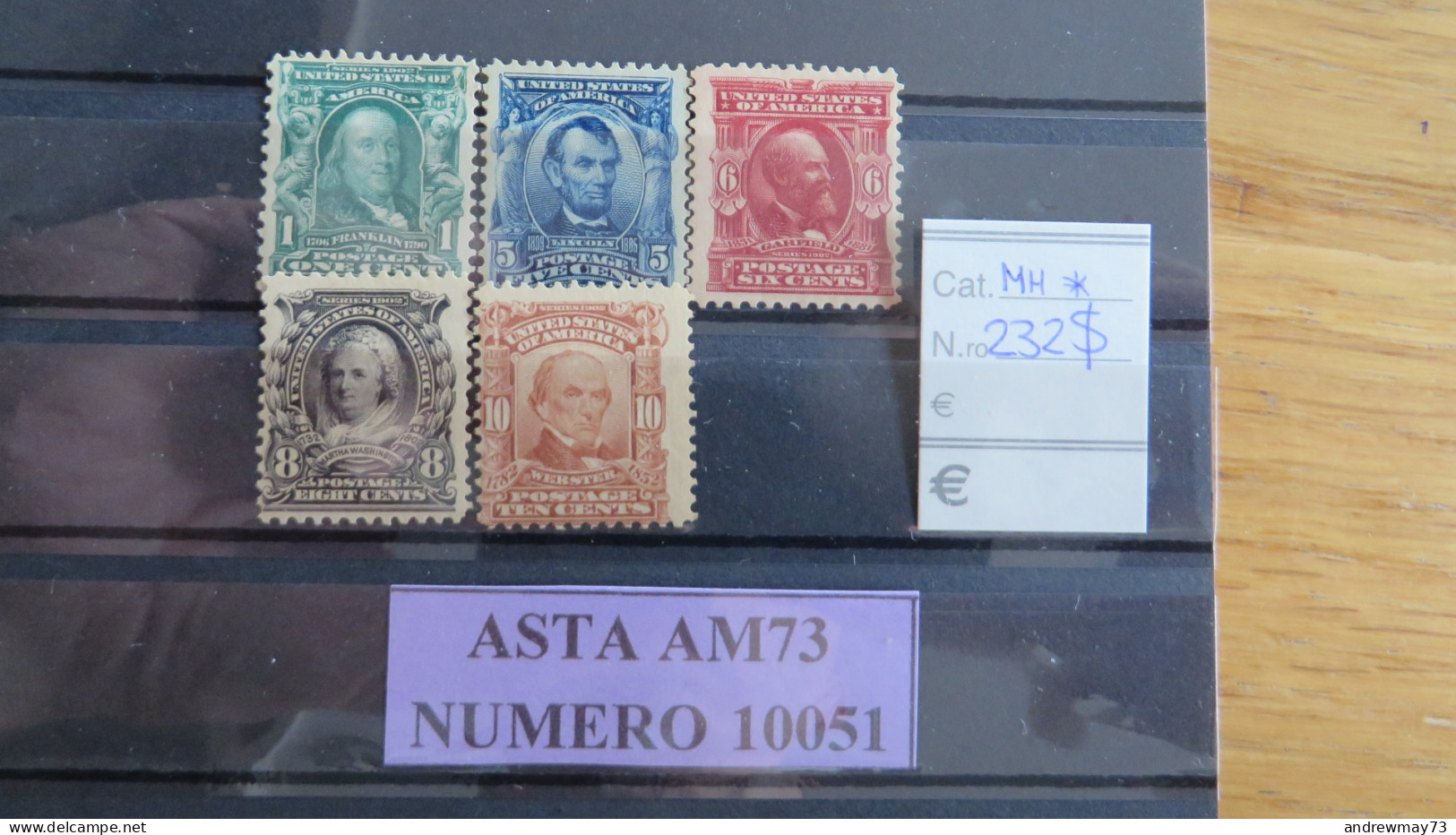 USA- NICE MH SELECTION - Unused Stamps