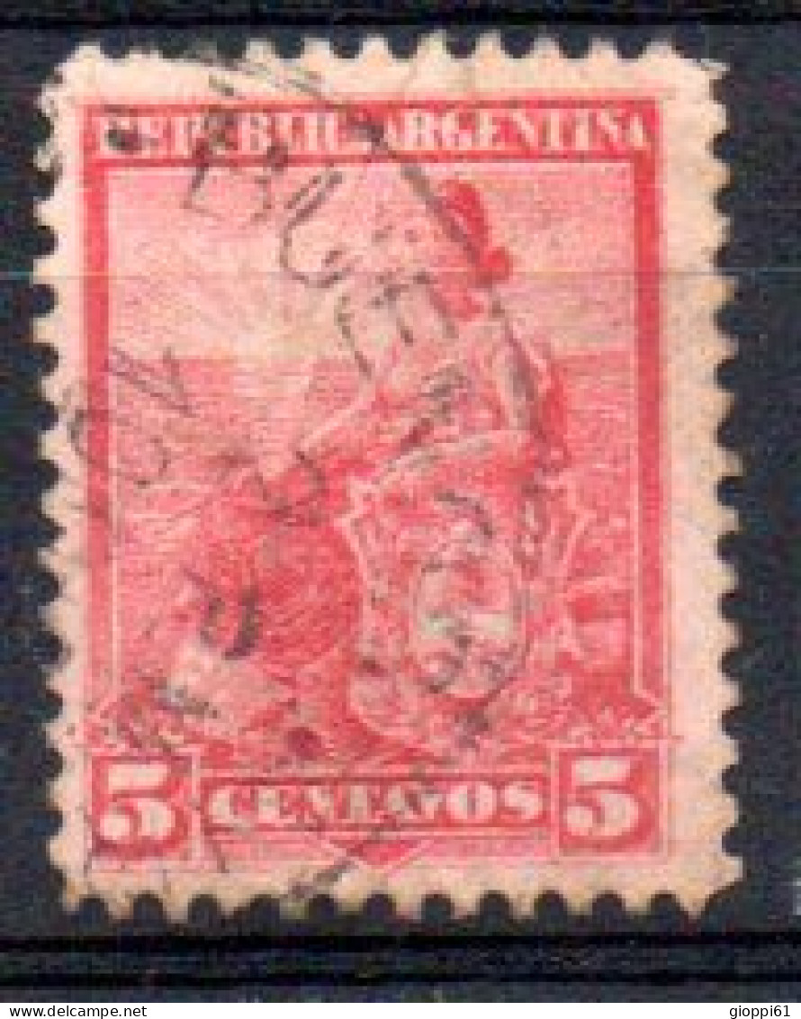 1899-03 Argentina - Allegoria - Gebraucht