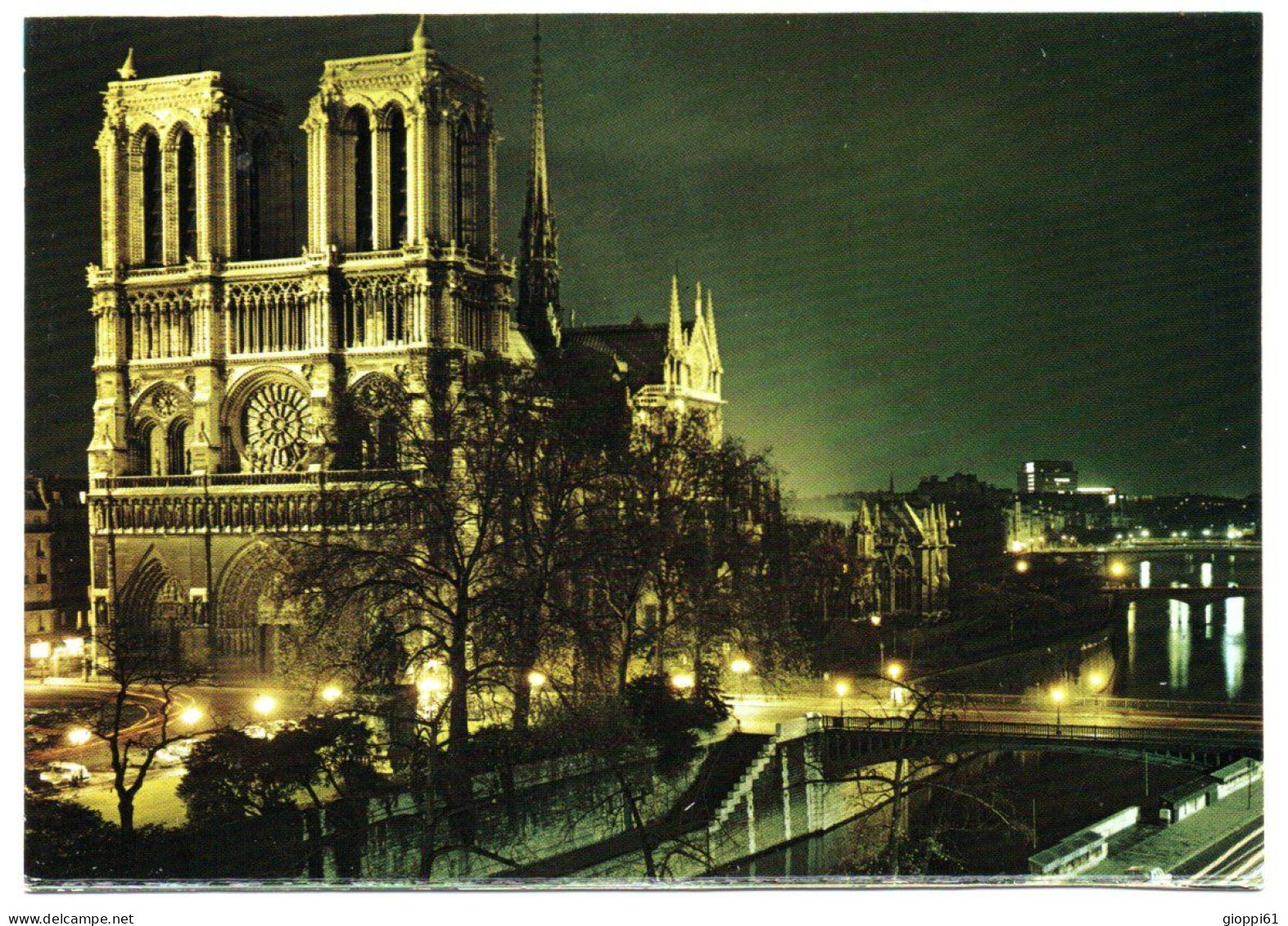 Parigi - Notre Dame, Notturno - Notre Dame De Paris