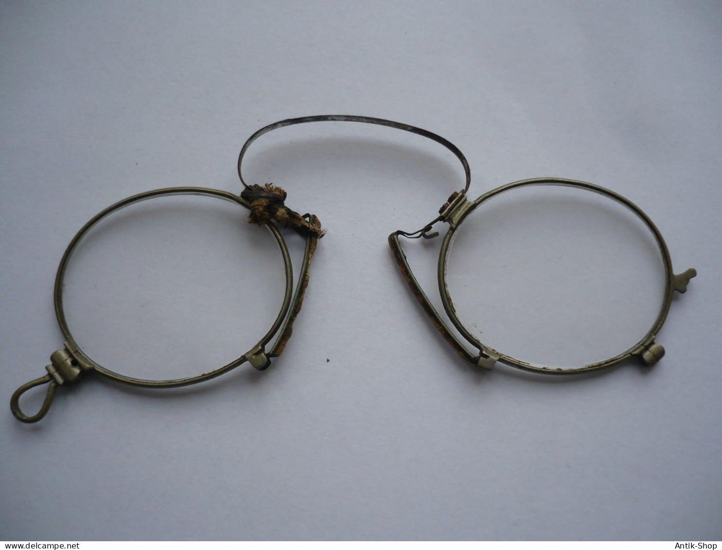 Alter Nasen-Kneifer - Metall-Gestell (1098) - Brillen