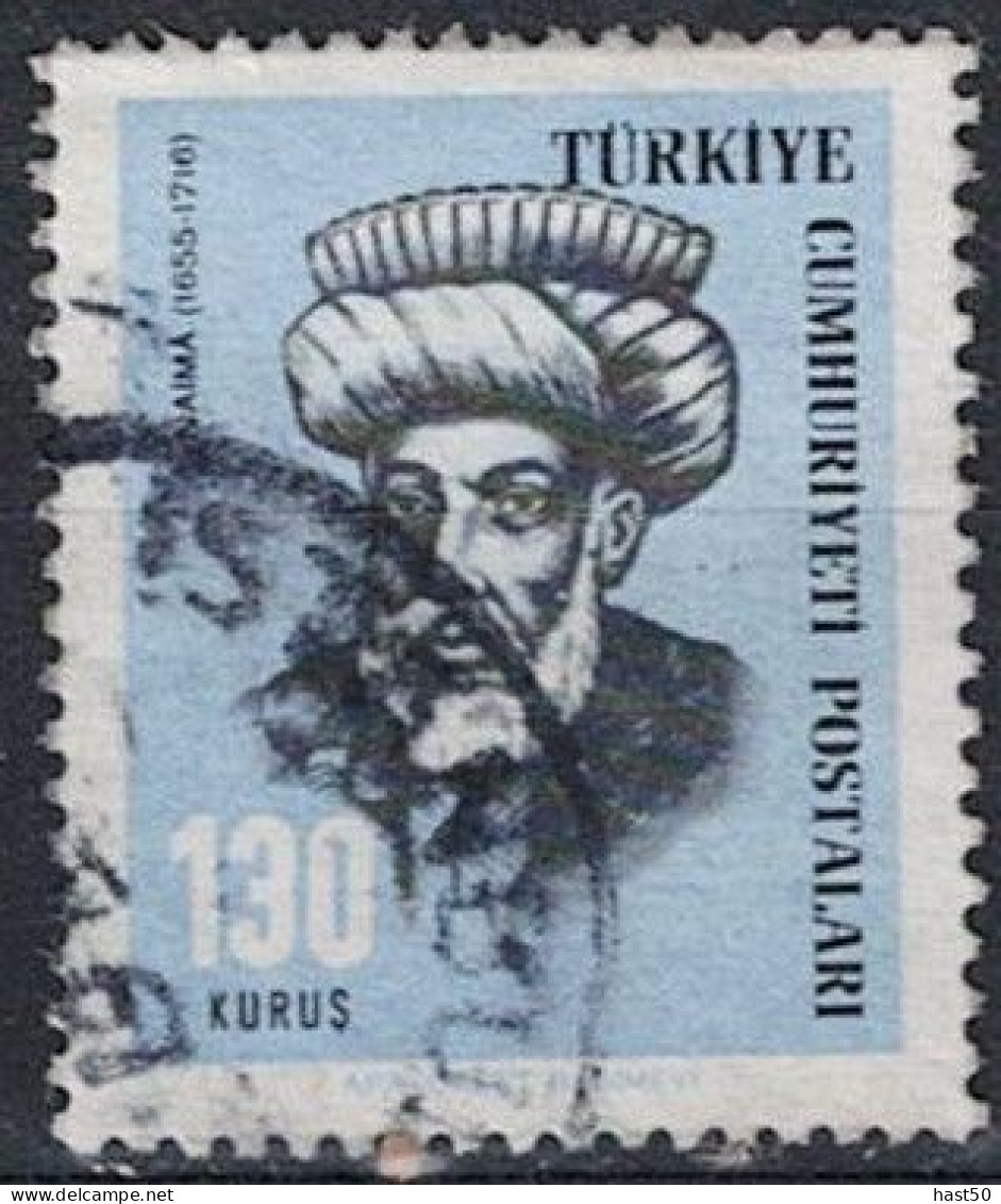 Türkei Turkey Turquie - Mustafa Naimâ (MiNr: 1994) 1966 - Gest Used Obl - Gebruikt