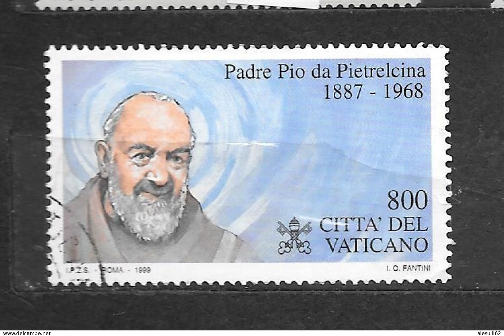 ITALIA  Yt N 1137  U. N. 1154  Padre Pio   Anno 1999 Usato - Usati
