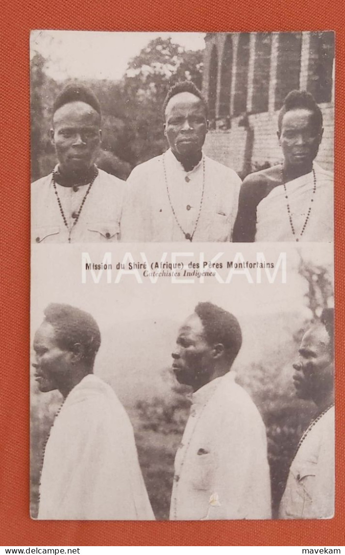 Cpa   " Mission Du Shiré ( Afrique) Des Pères Montfortains " Cathéchistes Indigènes - Malawi