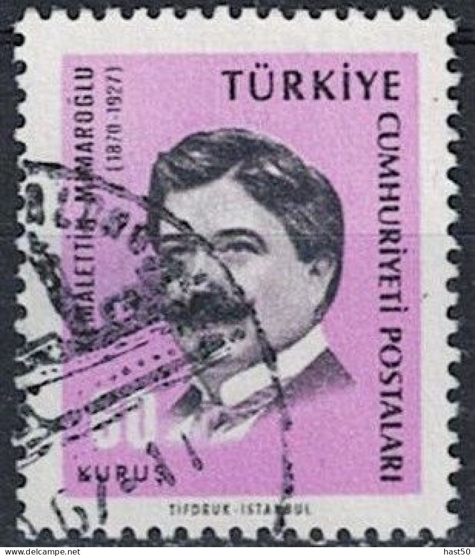 Türkei Turkey Turquie - Kemalettin Mimaroğlu (MiNr: 1987) 1966 - Gest Used Obl - Used Stamps