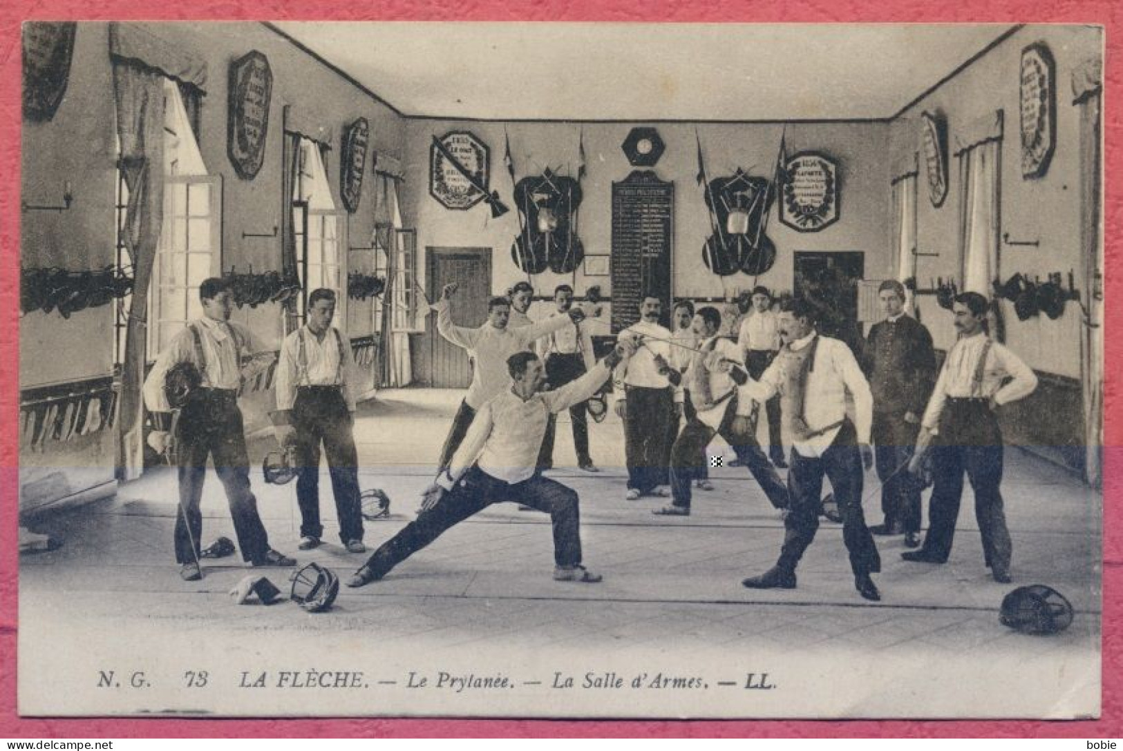 La Flèche Sarthe : Le Prylanée - Salle D'Armes / Thème Sport Escrime - Sports Fencing - Escrime