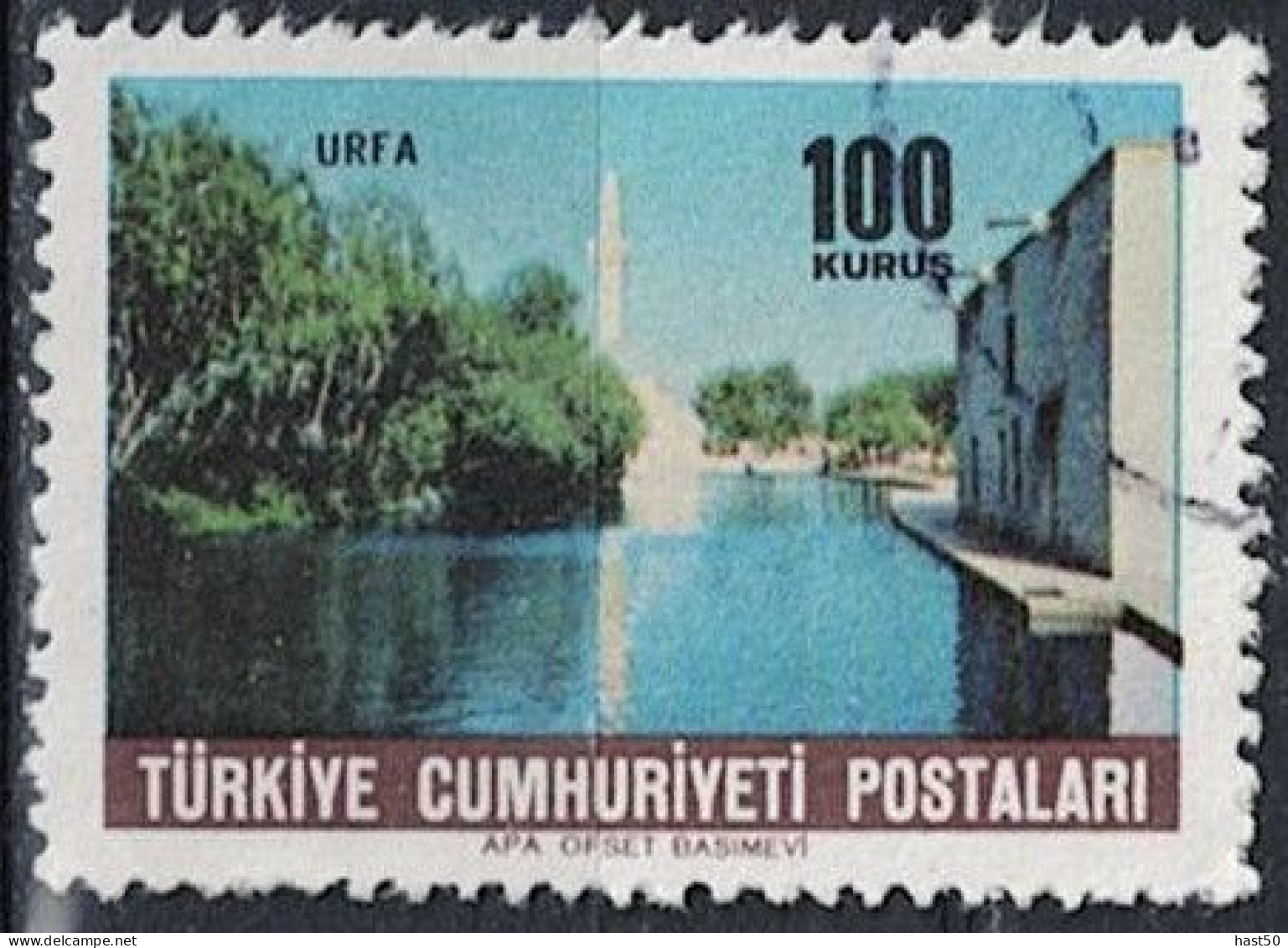 Türkei Turkey Turquie - Halil-Rahman-Moschee, Urfa (MiNr: 1947) 1965 - Gest Used Obl - Used Stamps