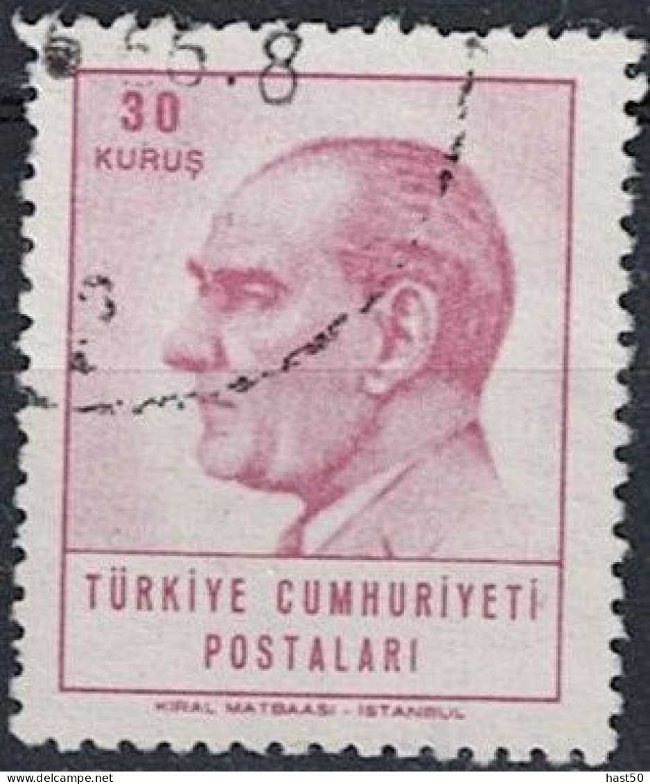 Türkei Turkey Turquie - Atatürk (MiNr: 1932) 1964 - Gest Used Obl - Oblitérés