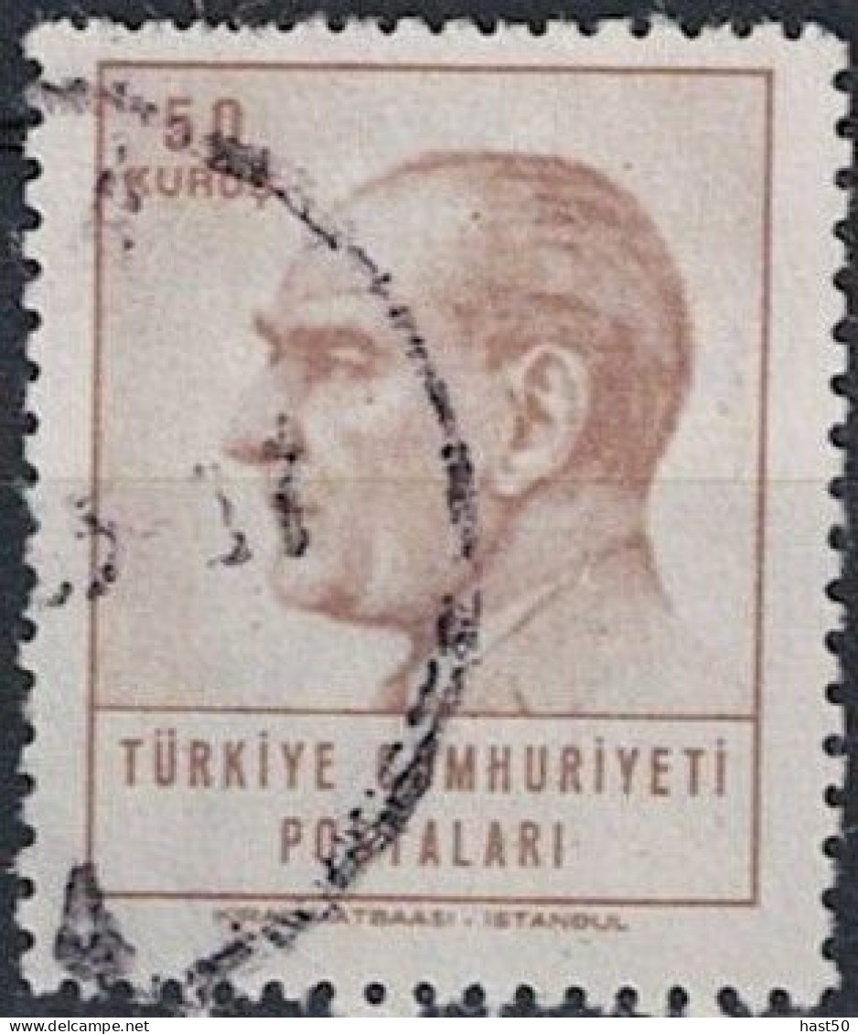 Türkei Turkey Turquie - Atatürk (MiNr: 1933) 1964 - Gest Used Obl - Oblitérés