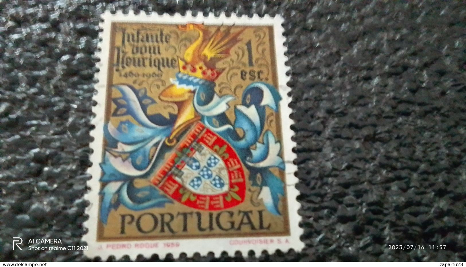 PORTEKİZ- 1960-70                     1ESC         USED - Oblitérés