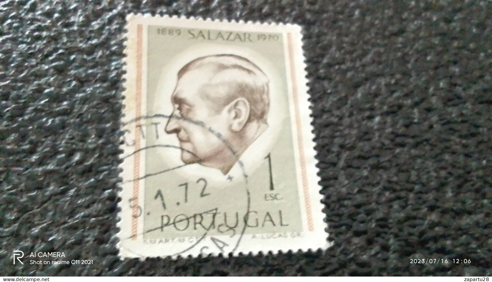 PORTEKİZ- 1960-70                     1ESC         USED - Oblitérés