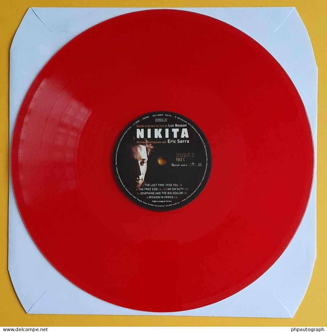 Eric Serra - Nikita - Bande Originale - 2020 - Rare Double Album Vinyle Signé - Zangers & Muzikanten