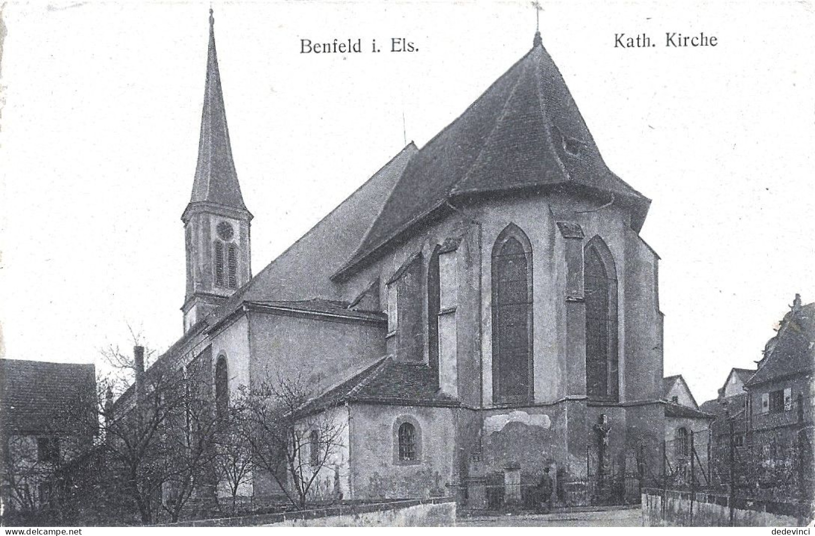 Benfeld I. Els.  Kath. Kirche - Benfeld