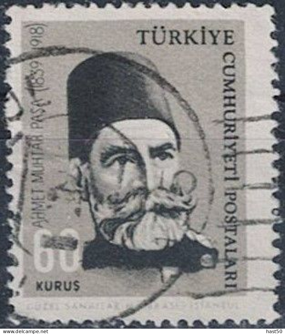 Türkei Turkey Turquie - Gazi Ahmet Muhtar Paşa (MiNr: 1907) 1964 - Gest Used Obl - Oblitérés