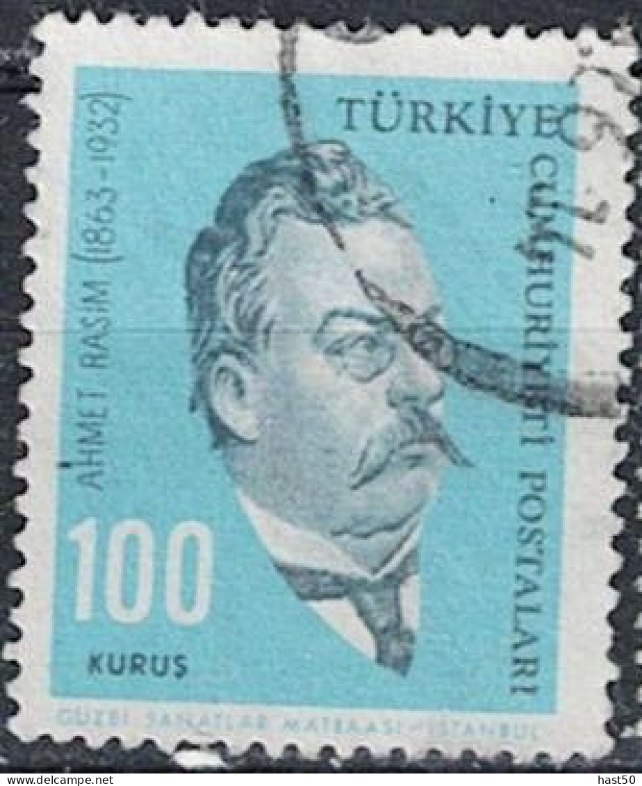 Türkei Turkey Turquie - Ahmet Rasim (MiNr: 1908) 1964 - Gest Used Obl - Gebruikt