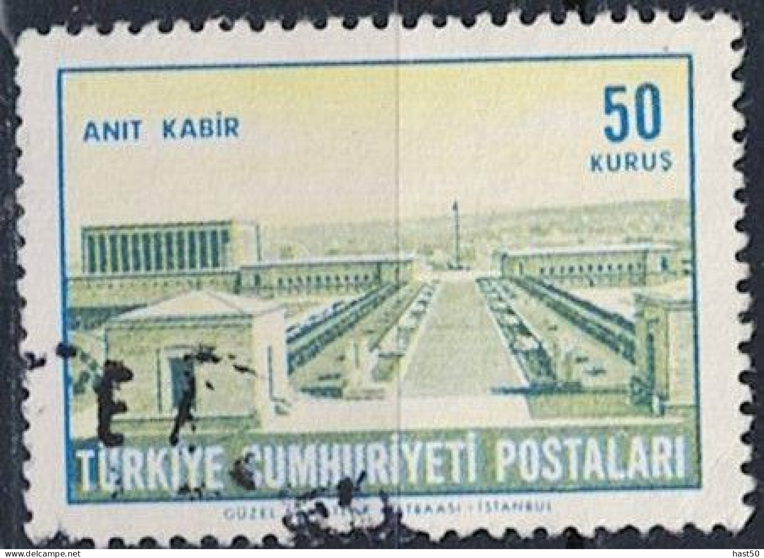 Türkei Turkey Turquie - Atatürk-Mausoleum (MiNr: 1857) 1963 - Gest Used Obl - Oblitérés