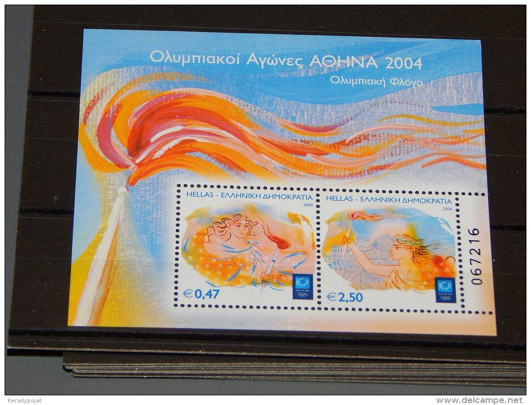 Greece - 2004 Athens (XII) Block MNH__(TH-14646) - Blocks & Sheetlets