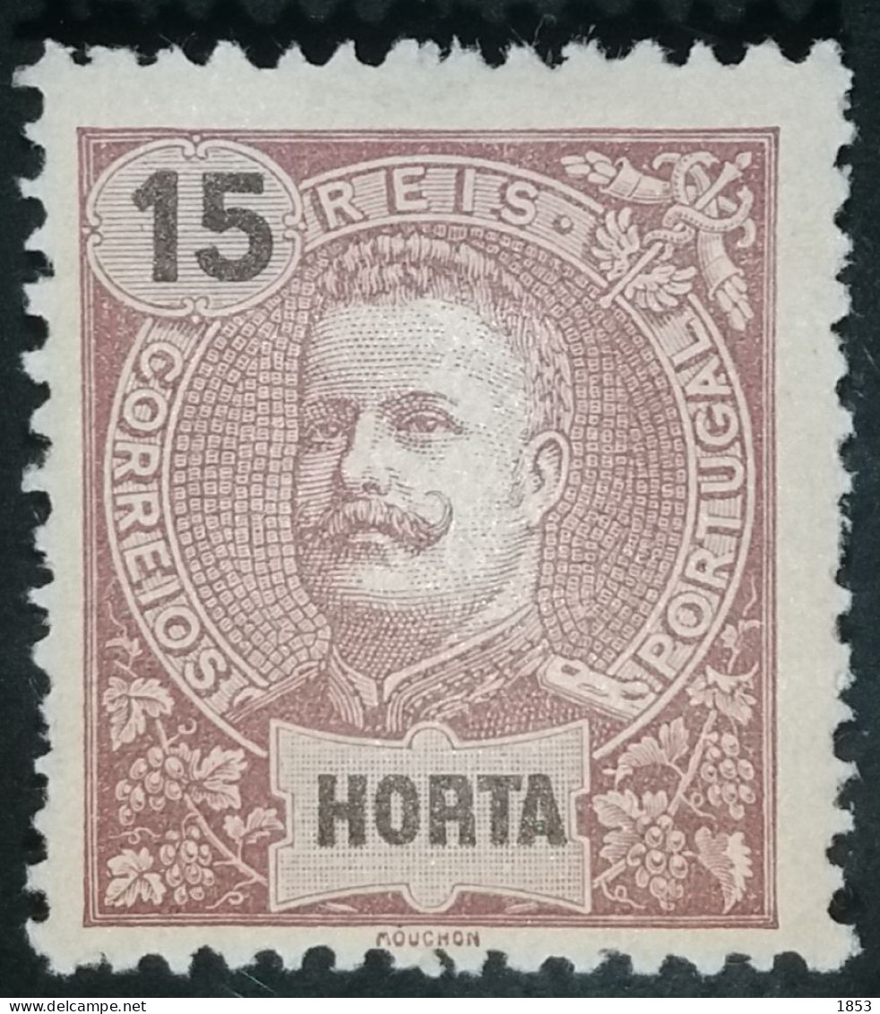 HORTA - AÇORES - 1897 - D.CARLOS I - CE16 - Horta