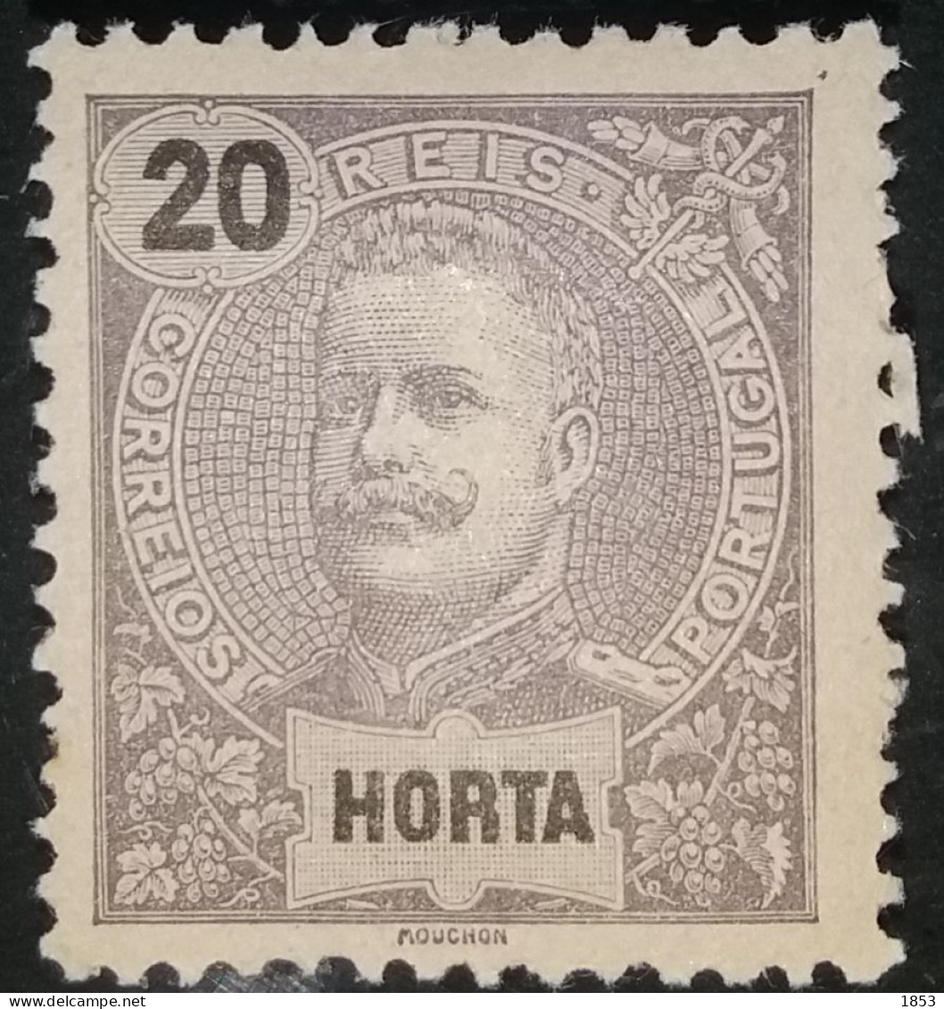 HORTA - AÇORES - 1897 - D.CARLOS I - CE17 - Horta