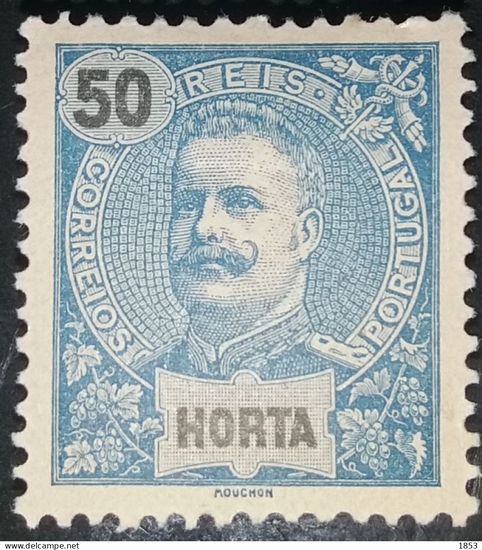 HORTA - AÇORES - 1897 - D.CARLOS I - CE19 - Horta