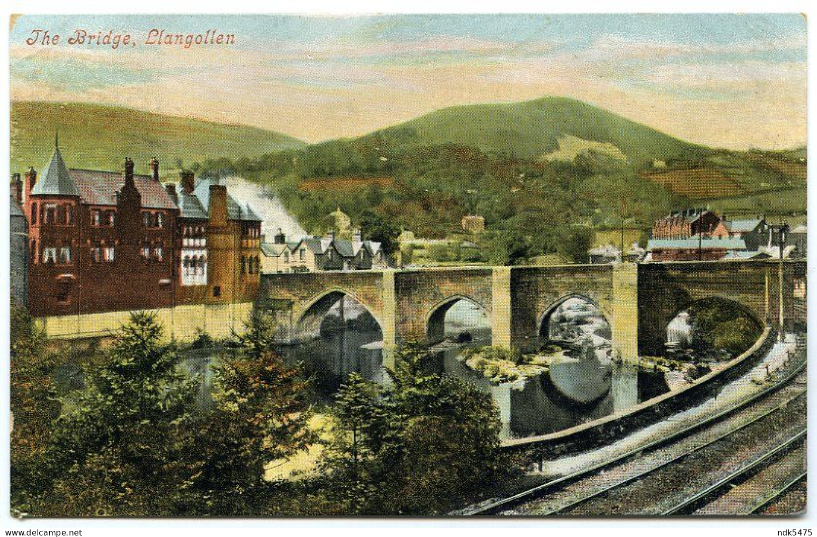 LLANGOLLEN : THE BRIDGE - Denbighshire