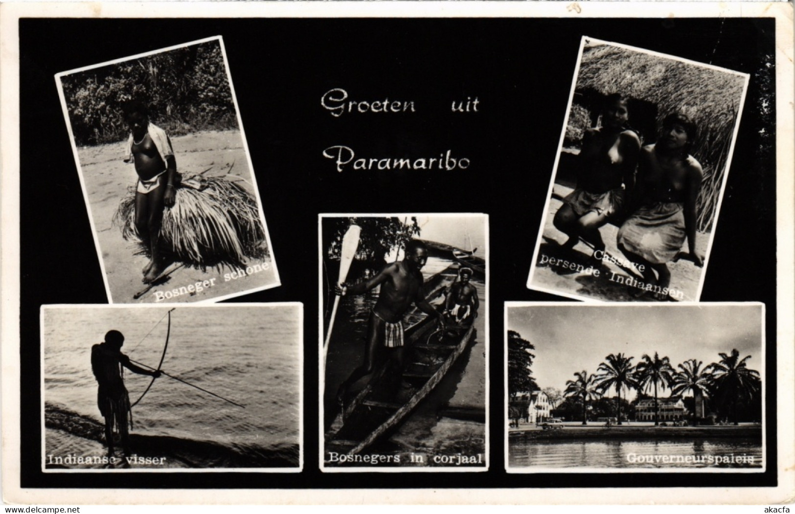 PC SURINAME - GROETEN UIT PARAMARIBO (a2845) - Surinam