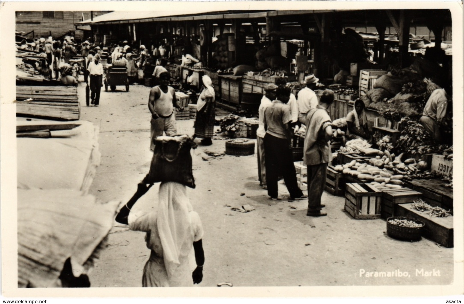 PC SURINAME PARAMARIBO - MARKT (a2830) - Surinam