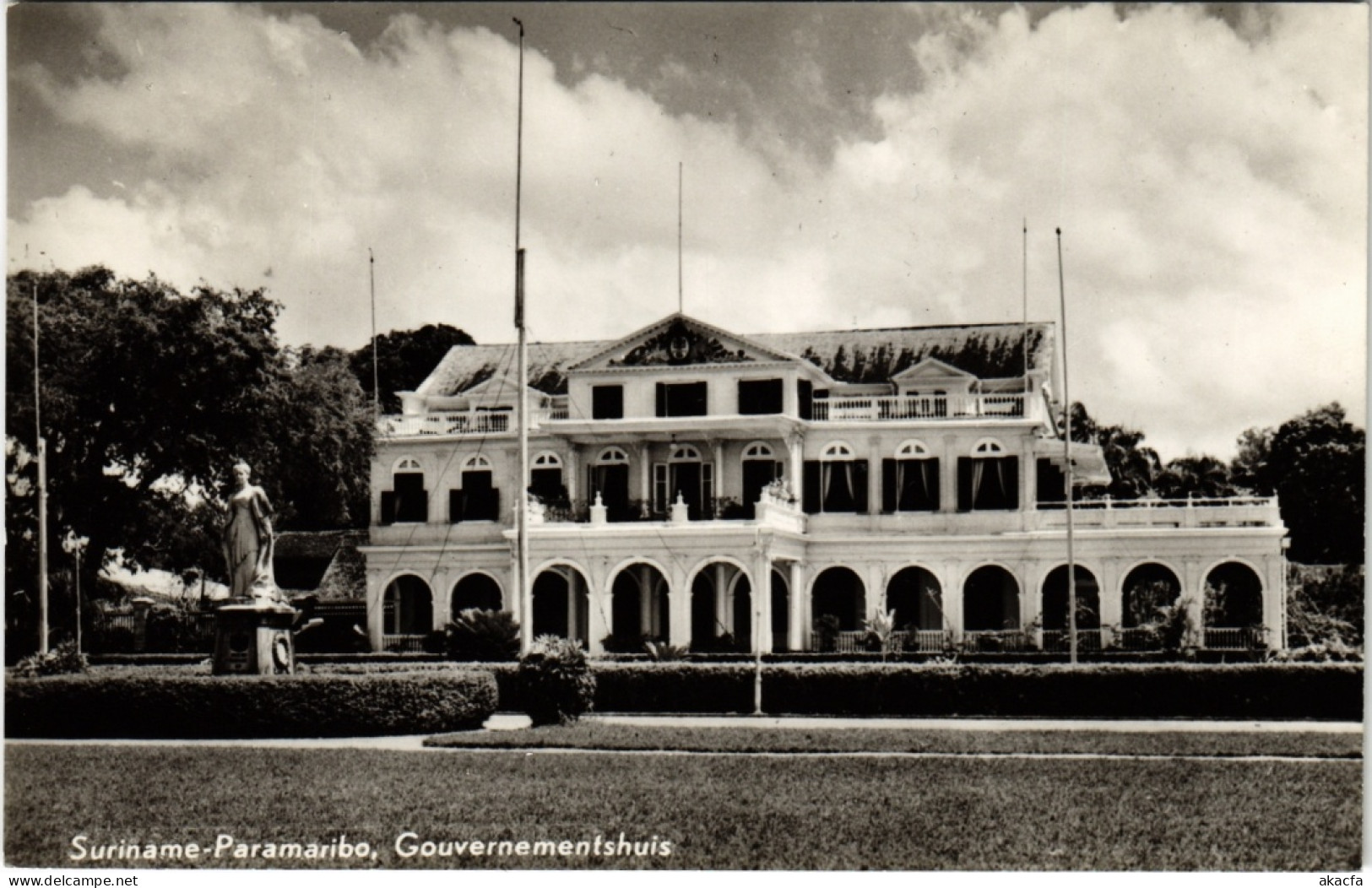 PC SURINAME PARAMARIBO - GOUVERNEMENTSHUIS (a2823) - Surinam