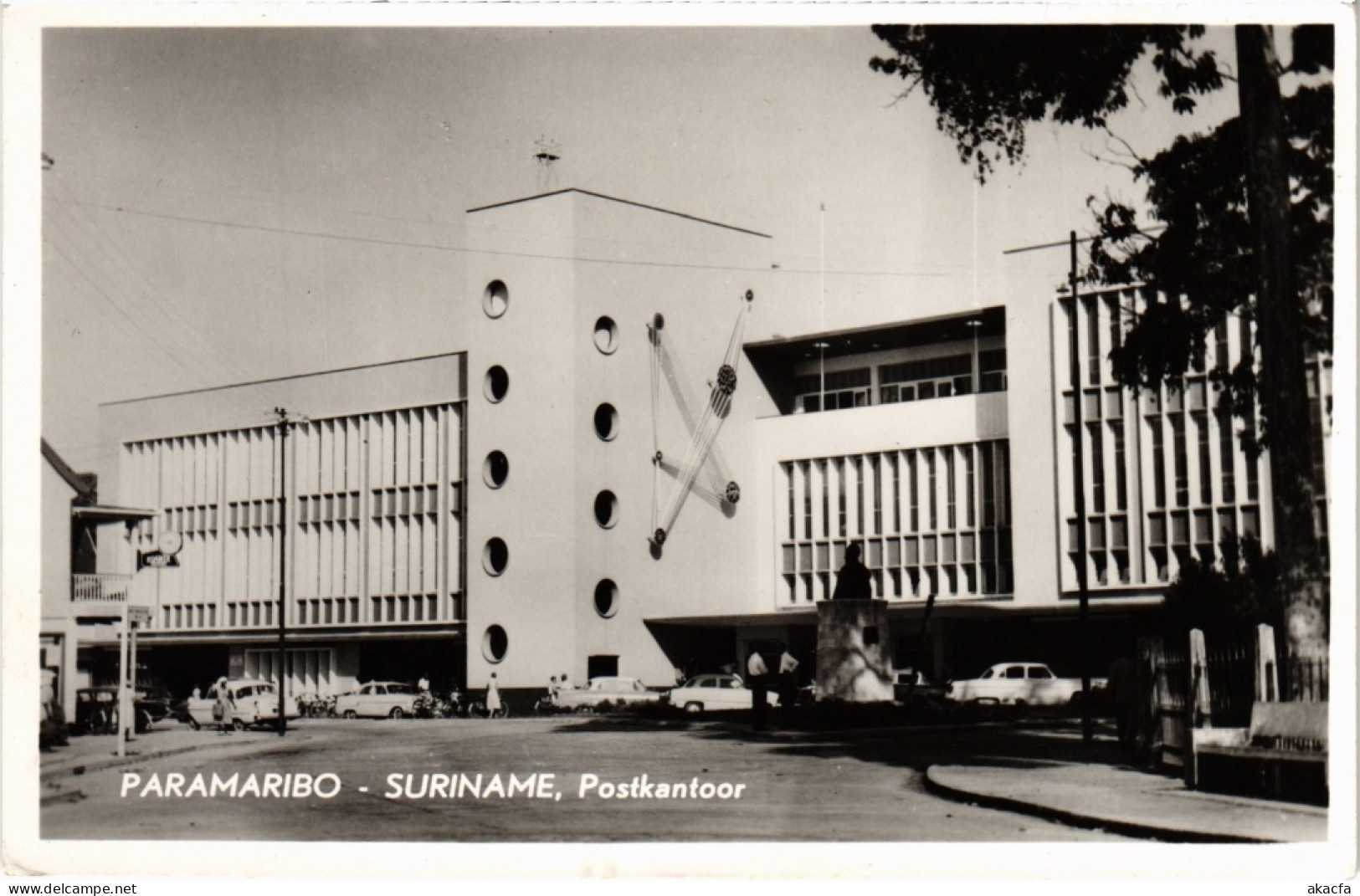 PC SURINAME PARAMARIBO - POSTKANTOOR (a2819) - Surinam