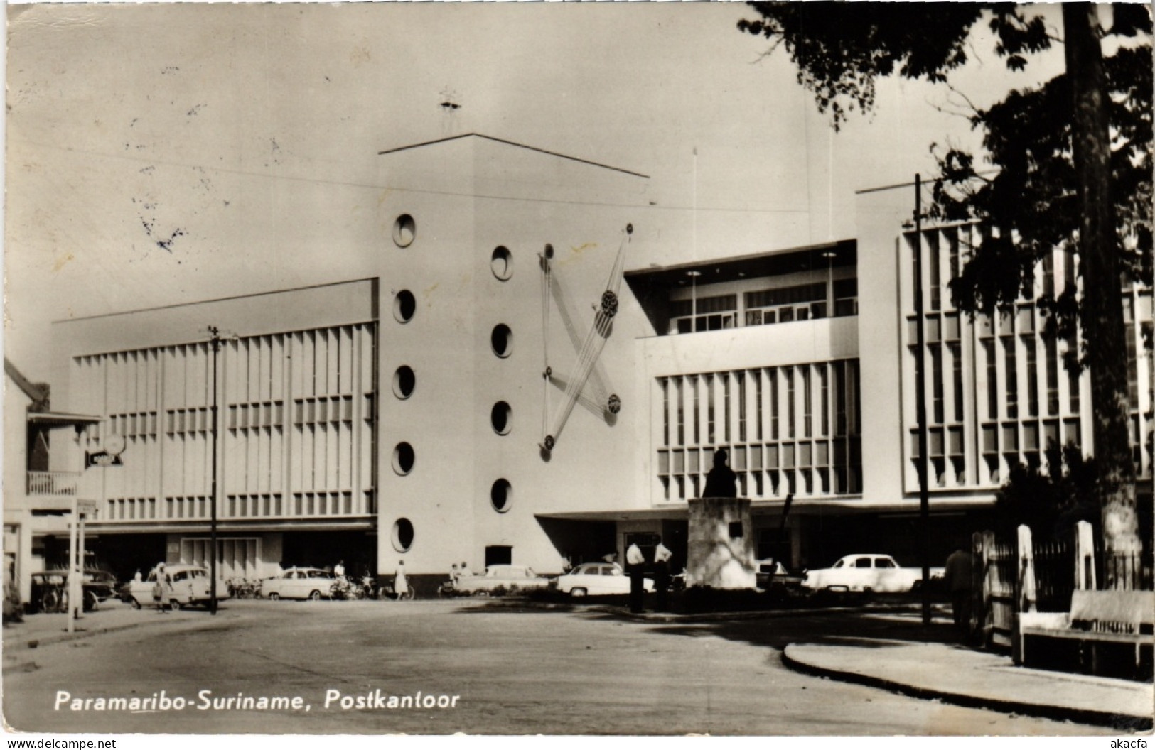 PC SURINAME PARAMARIBO - POSTKANTOOR (a2818) - Surinam