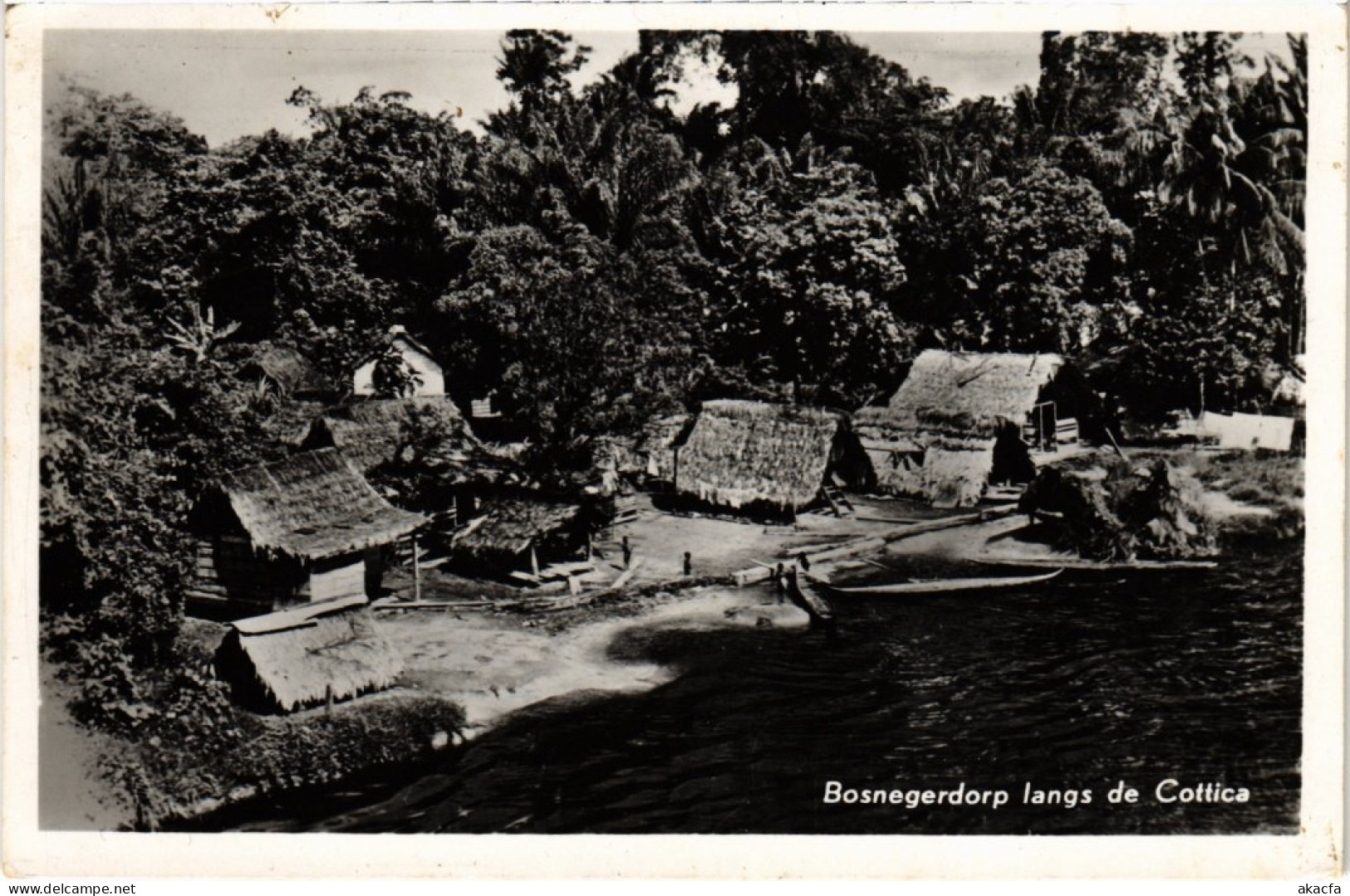 PC SURINAME - BOSNEGERDORP LANDS DE COTTICA (a2790) - Surinam