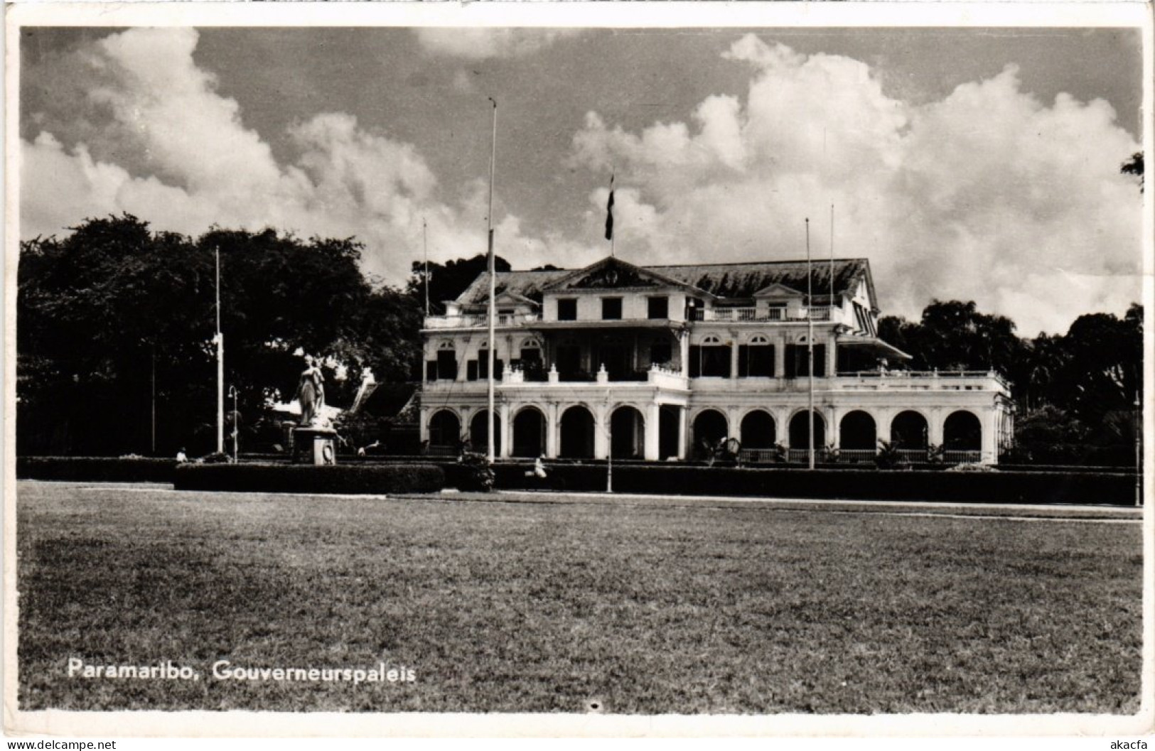 PC SURINAME PARAMARIBO - GOUVERNEURSPALEIS (a2785) - Surinam