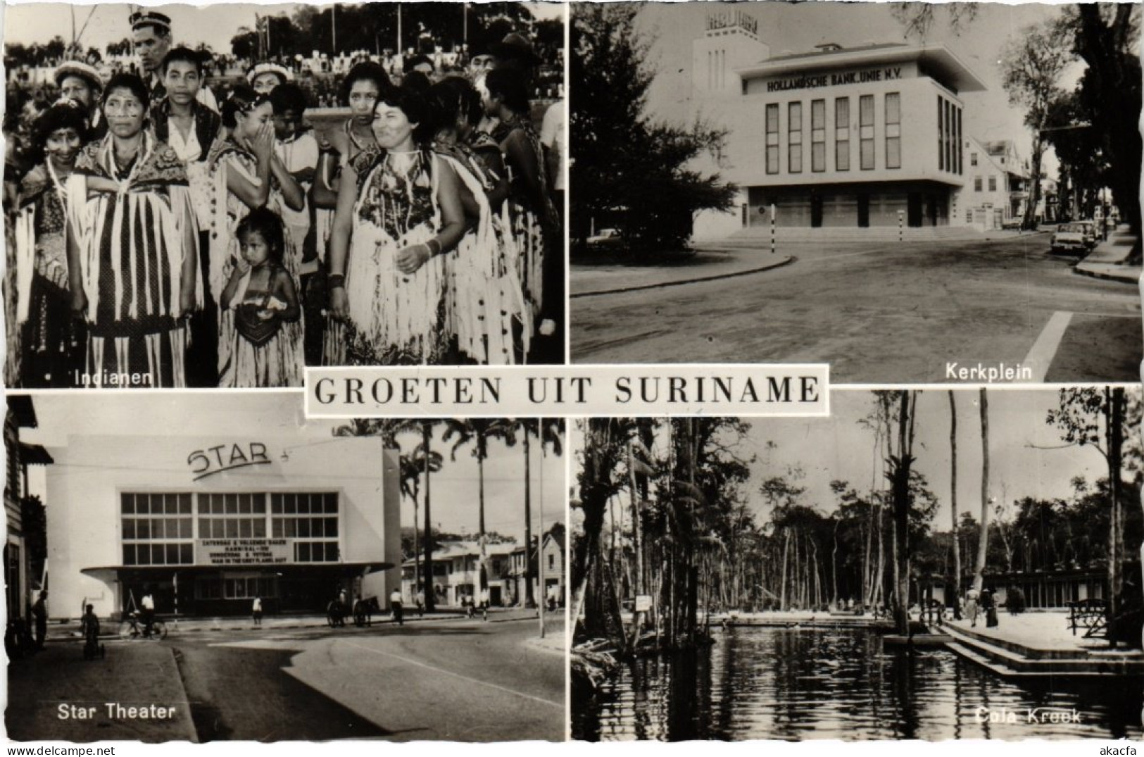 PC SURINAME - GROETEN UIT SURINAME (a2713) - Surinam