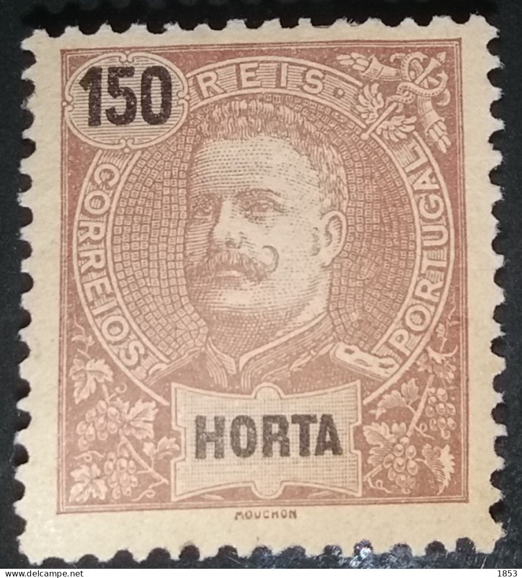 HORTA - AÇORES - 1897 - D.CARLOS I - CE23 - Horta