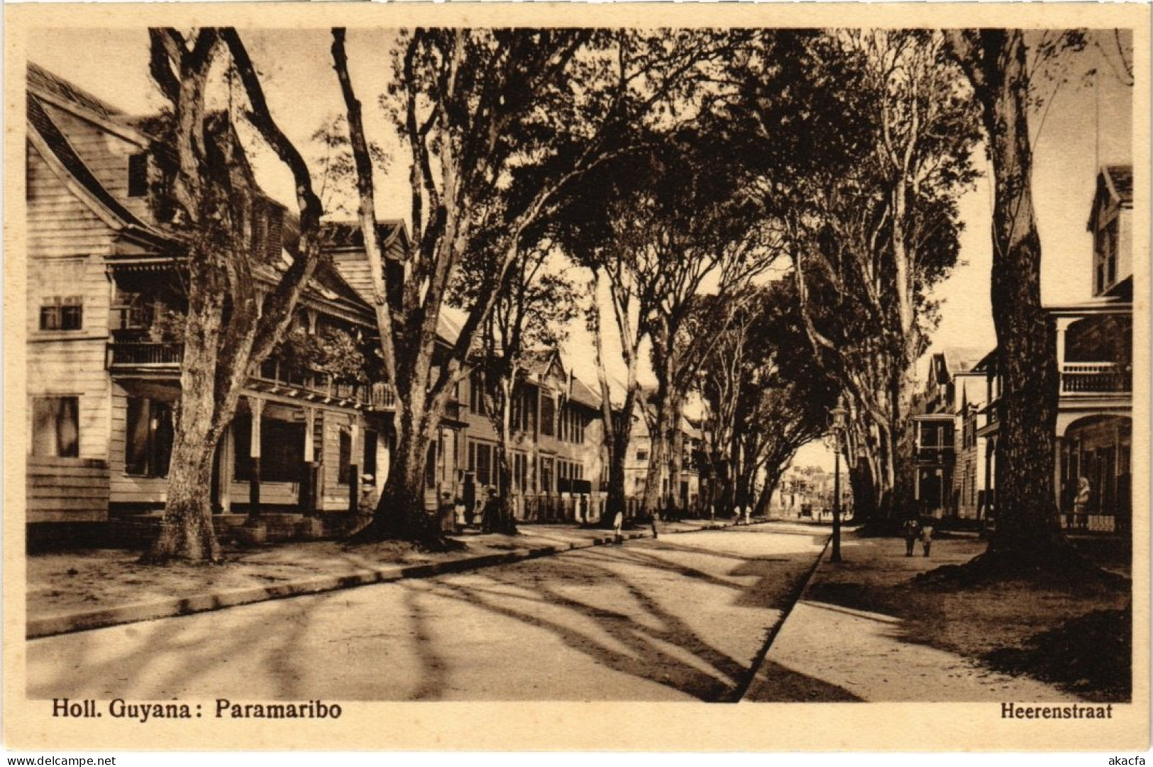 PC SURINAME PARAMARIBO - HEERENSTRAAT (a2641) - Surinam