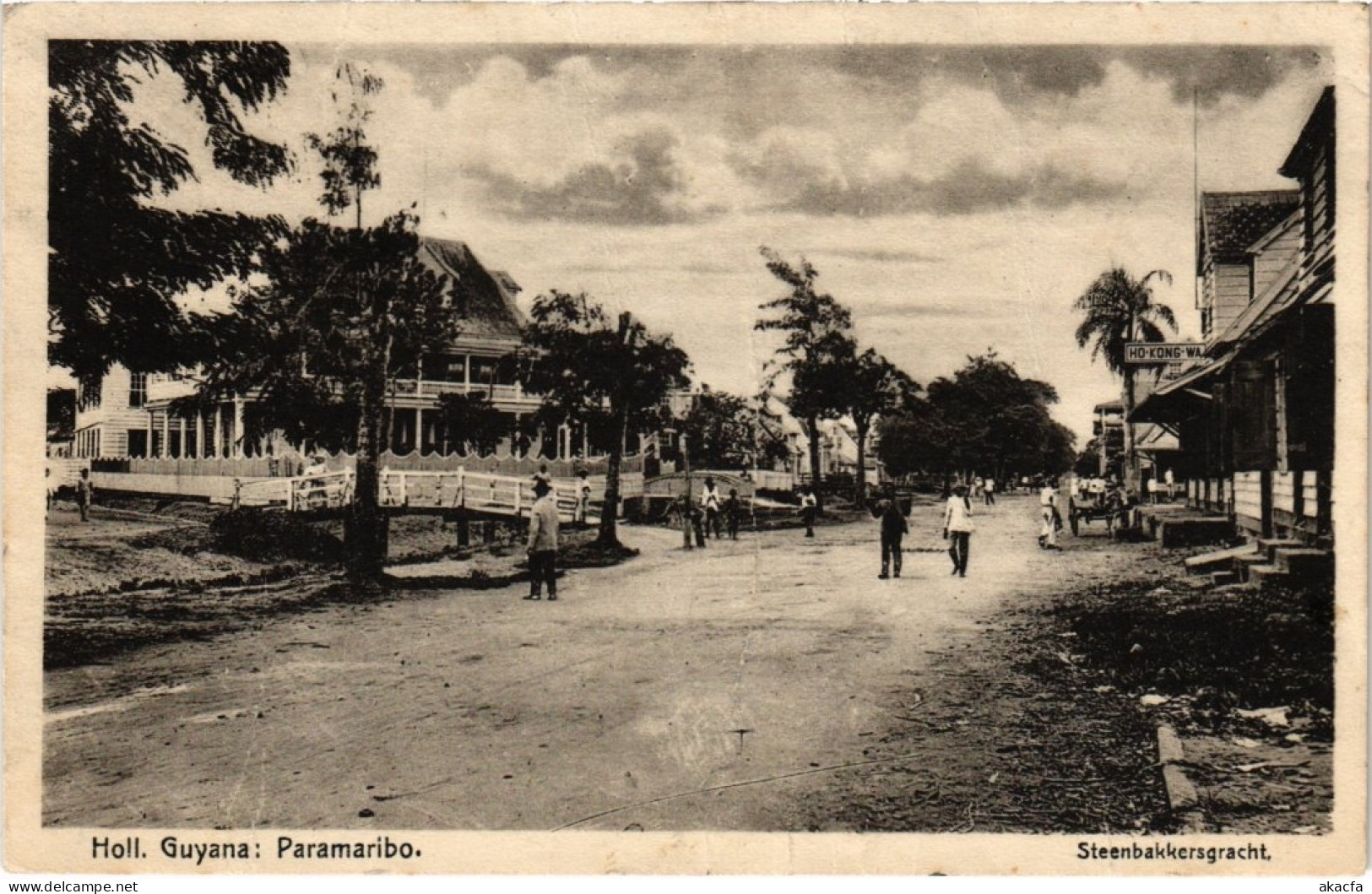 PC SURINAME PARAMARIBO - STEENBAKKERSGRACHT (a2637) - Surinam