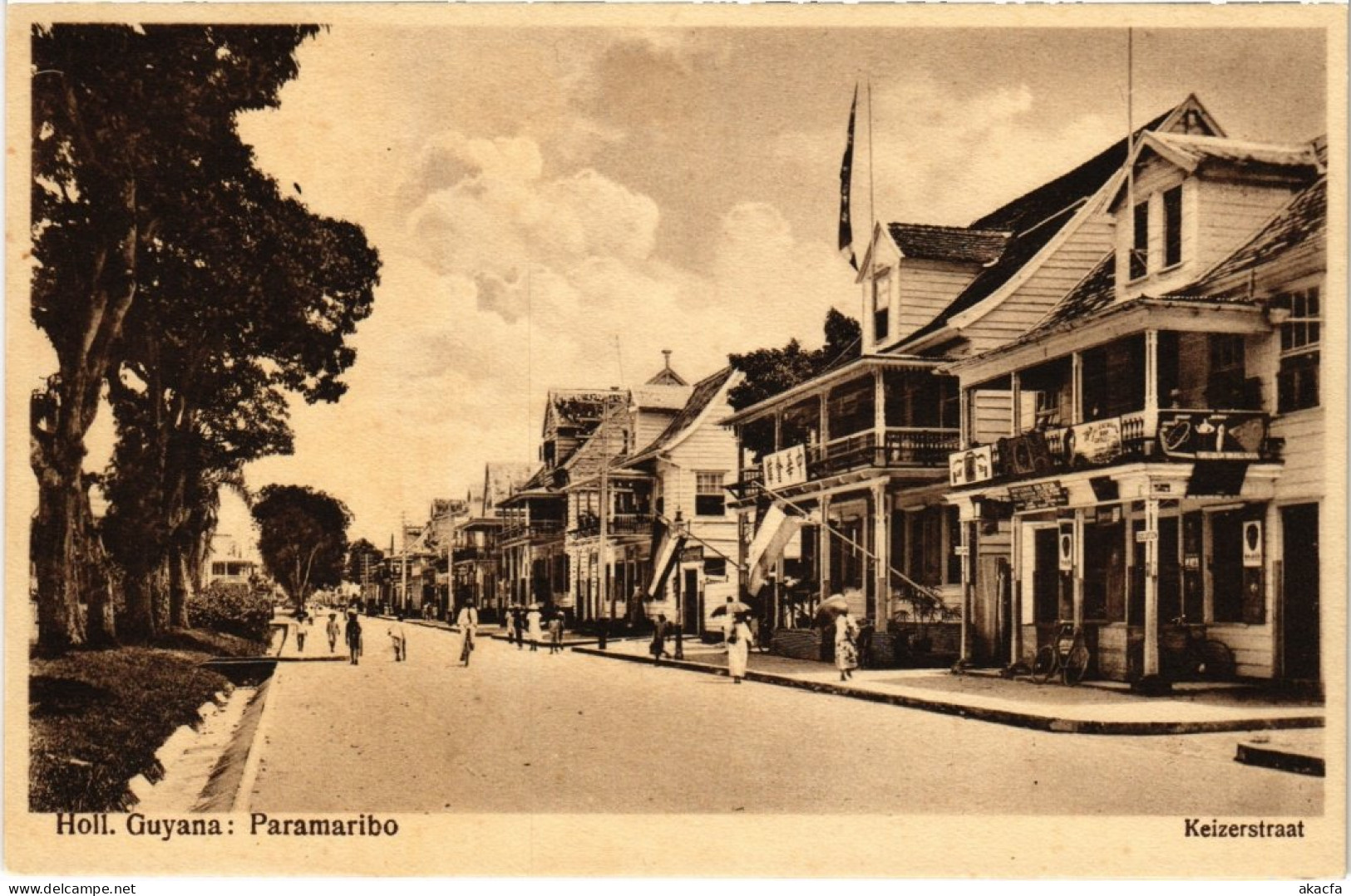 PC SURINAME PARAMARIBO - KEIZERSTRAAT (a2587) - Surinam