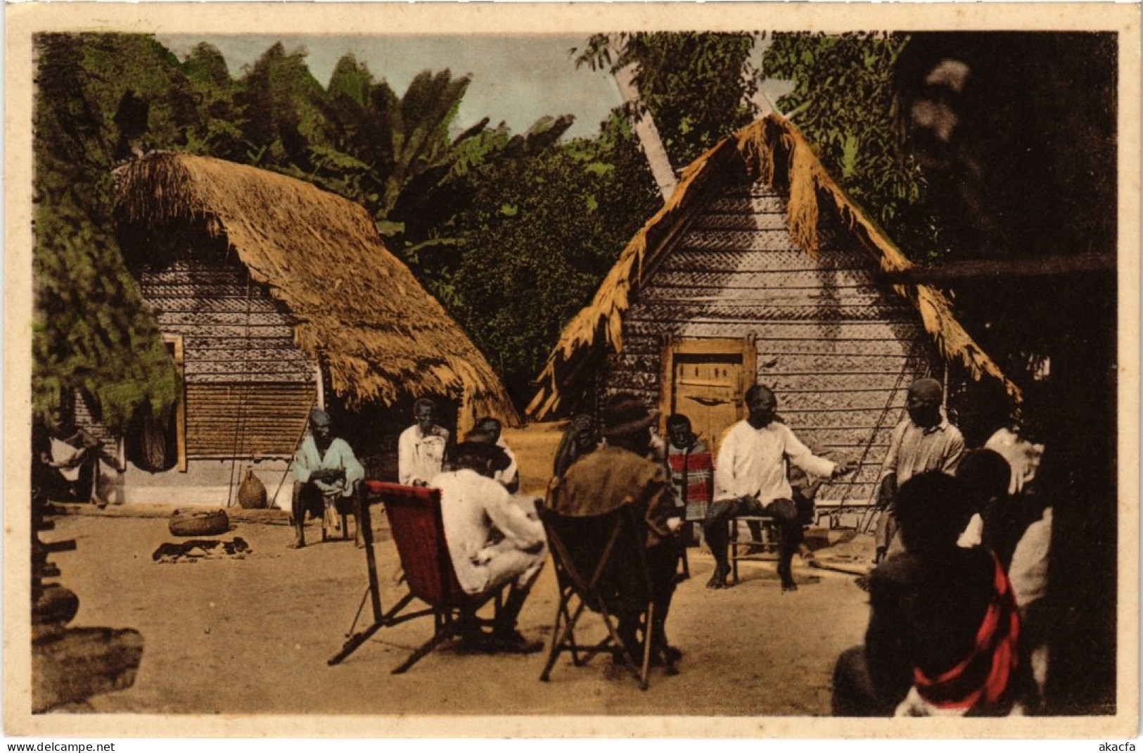 PC SURINAME - KOROETOE IN EEN BOSCHNEGERDORP (a2586) - Surinam