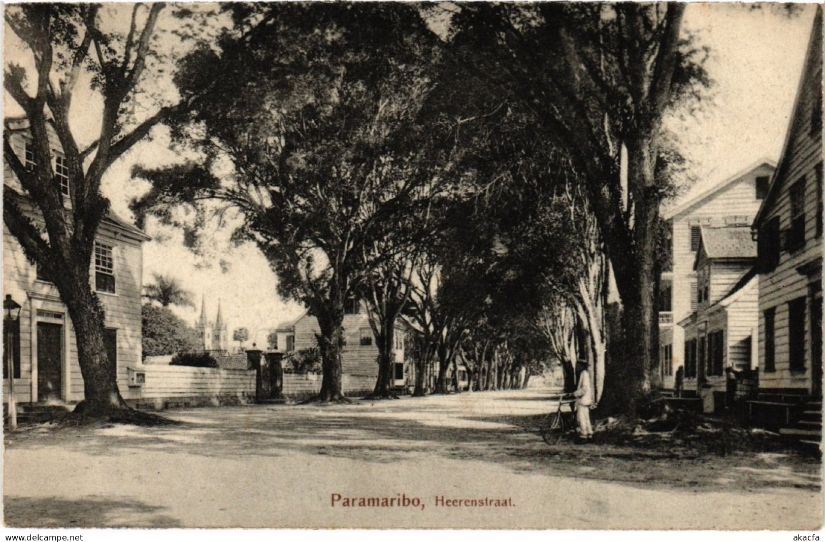PC SURINAME PARAMARIBO - HEERENSTRAAT (a2573) - Surinam