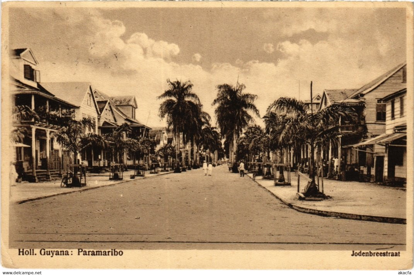 PC SURINAME PARAMARIBO - JODENBREESTRAAT (a2561) - Surinam