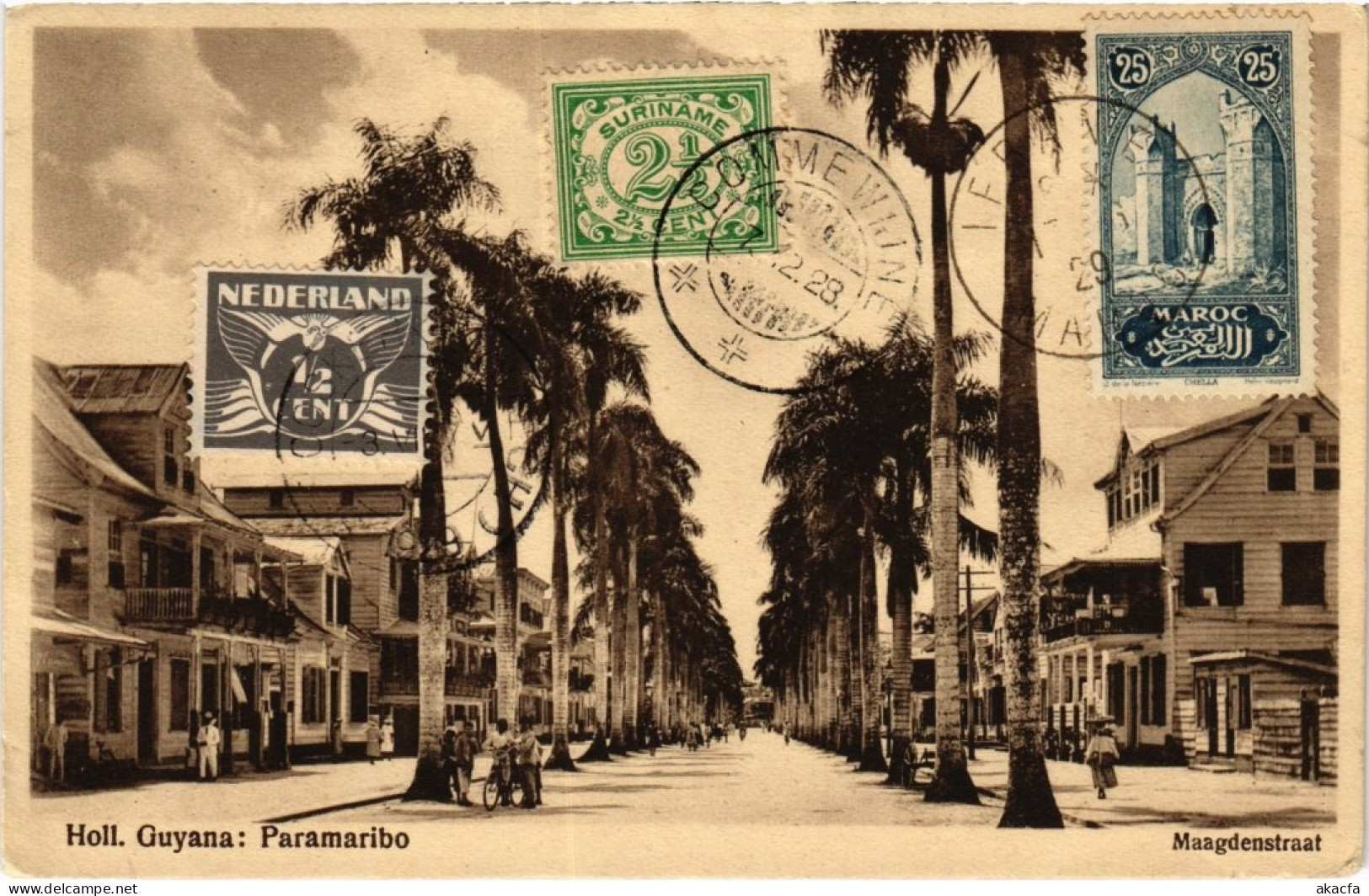 PC SURINAME PARAMARIBO - MAAGDENSTRAAT (a2558) - Surinam