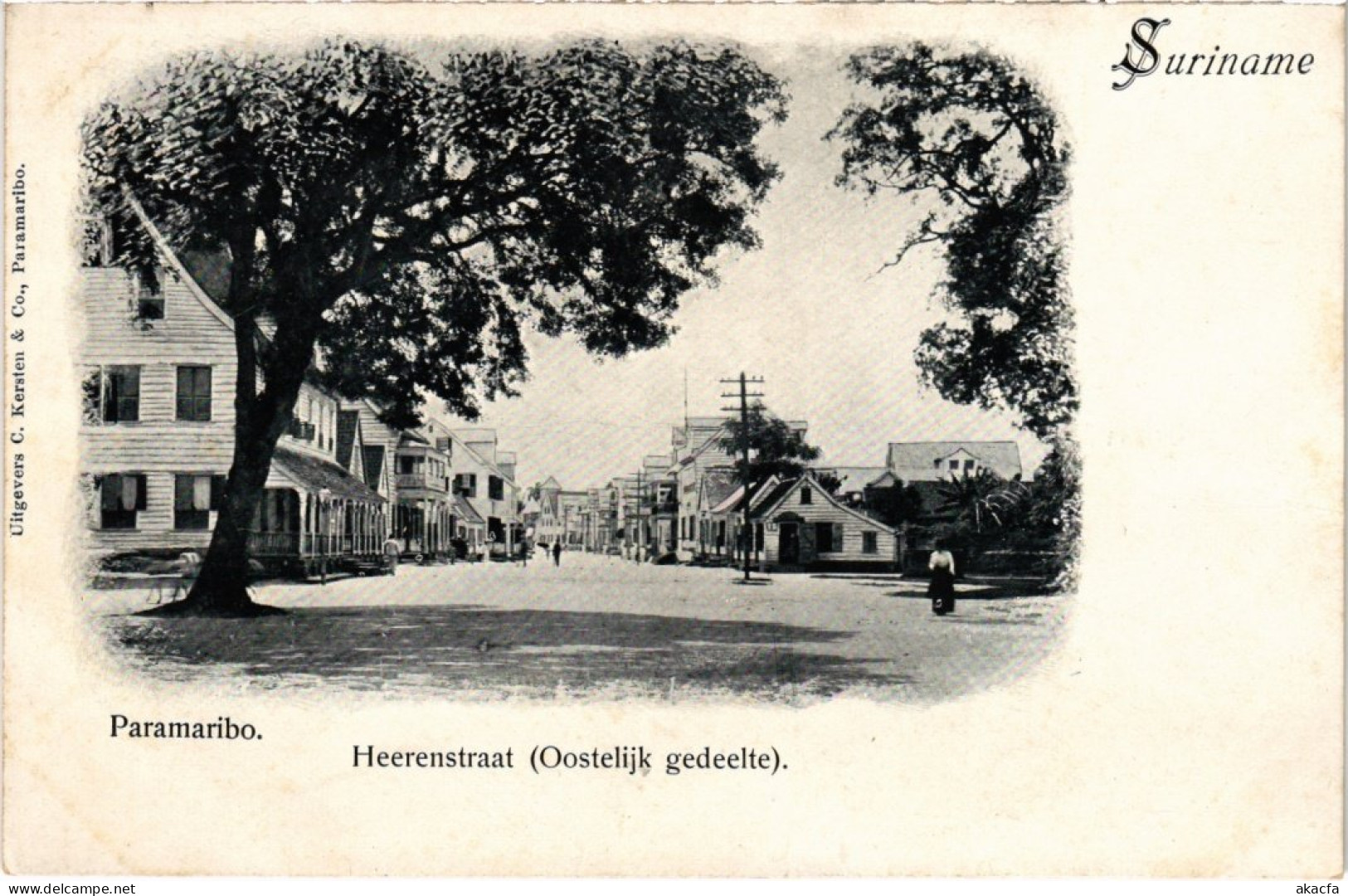 PC SURINAME PARAMARIBO - HEERENSTRAAT (a2483) - Suriname