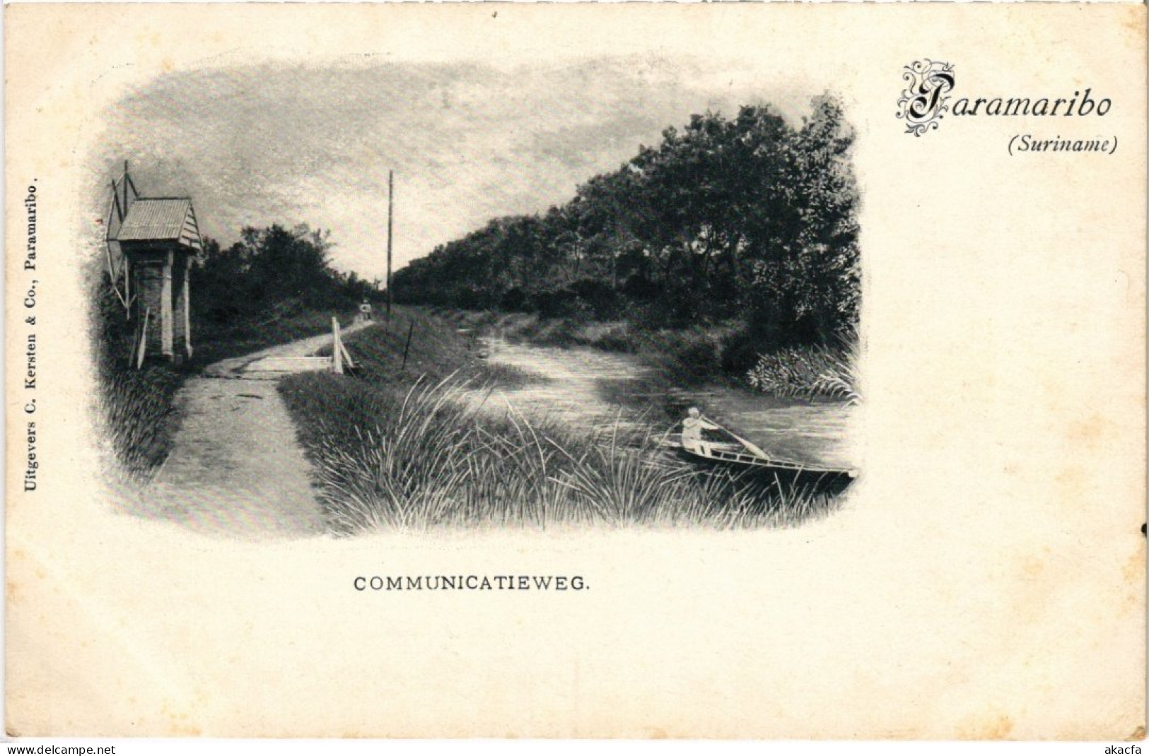 PC SURINAME PARAMARIBO - COMMUNICATIEWEG (a2479) - Suriname