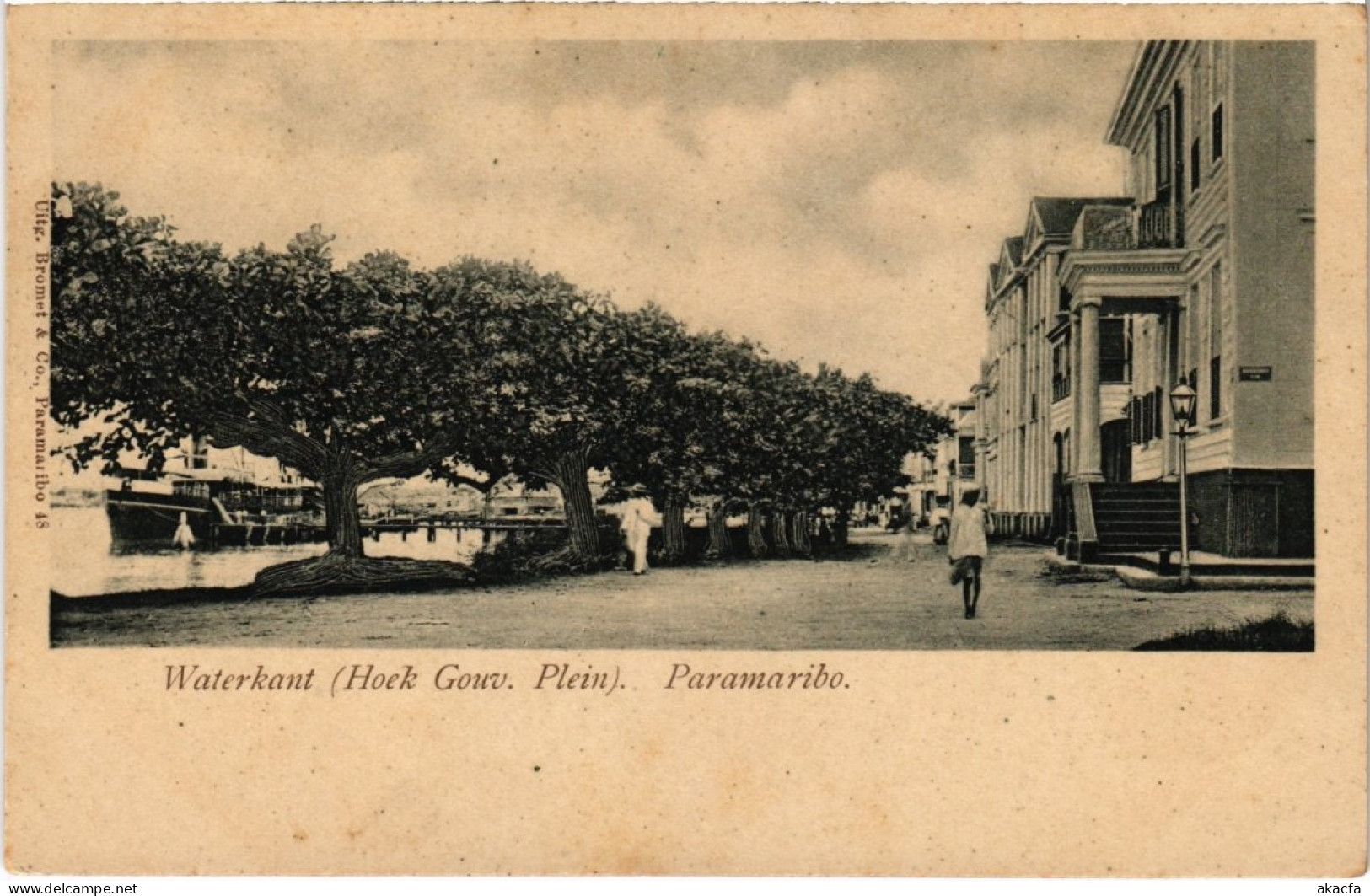PC SURINAME PARAMARIBO - WATERKANT (a2461) - Surinam