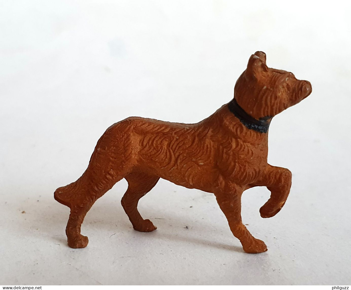 FIGURINE CLAIRET  - ANIMAUX ANIMAL FERME - 48 CHIEN  1955 Pas Starlux - Chiens