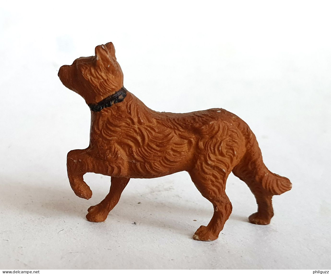 FIGURINE CLAIRET  - ANIMAUX ANIMAL FERME - 48 CHIEN  1955 Pas Starlux - Honden