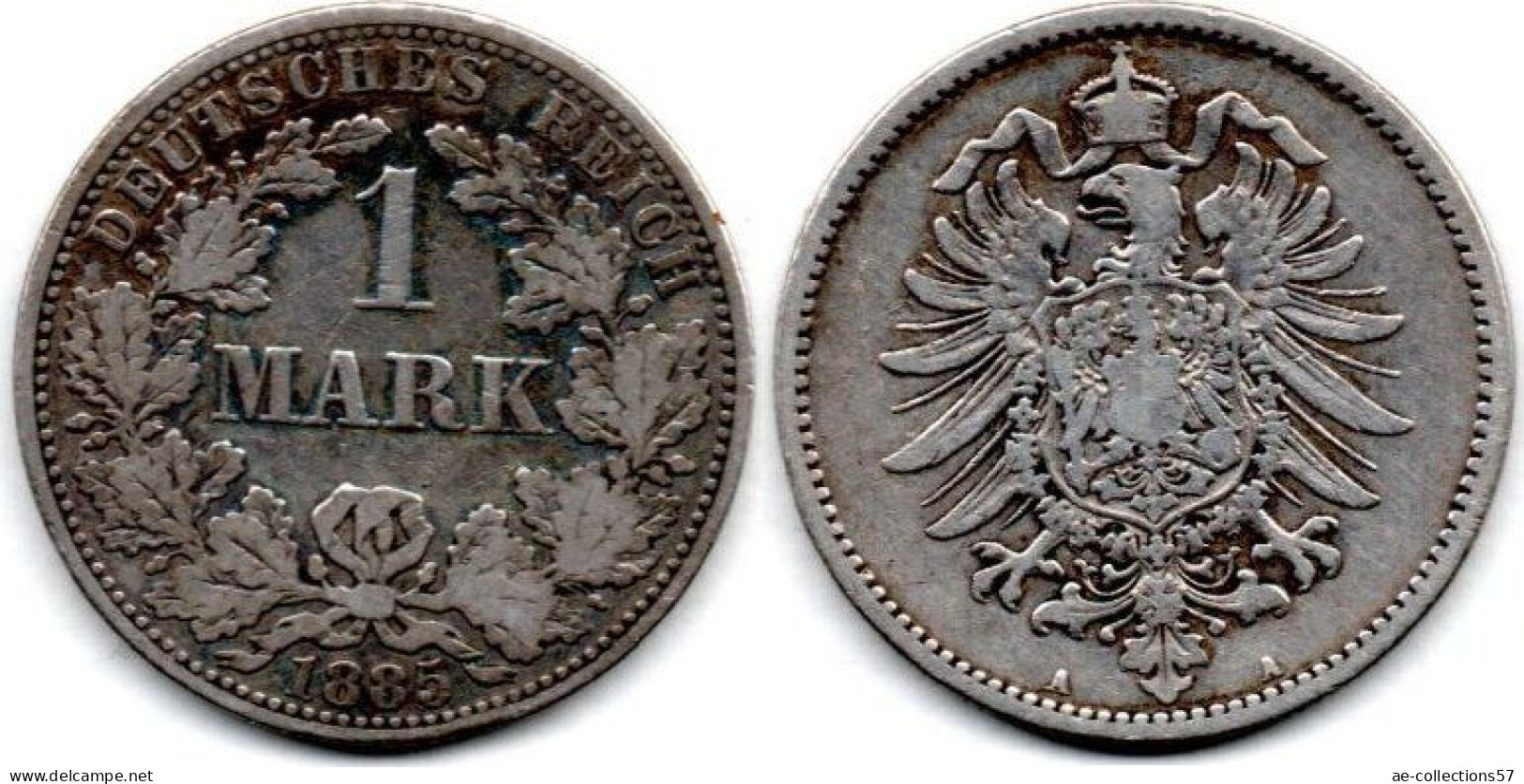 MA 23882 / Allemagne - Deutschland - Germany  1 Mark 1885 A TB+ - 1 Mark