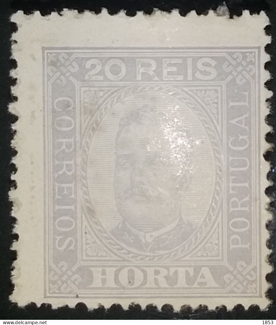HORTA - AÇORES - 1892/93 - D.CARLOS I - CE4 - Horta