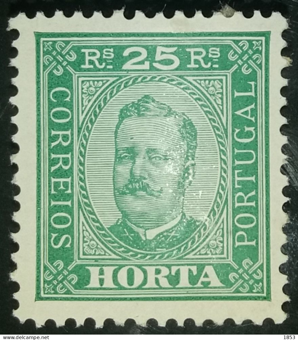 HORTA - AÇORES - 1892/93 - D.CARLOS I - CE4 - Horta