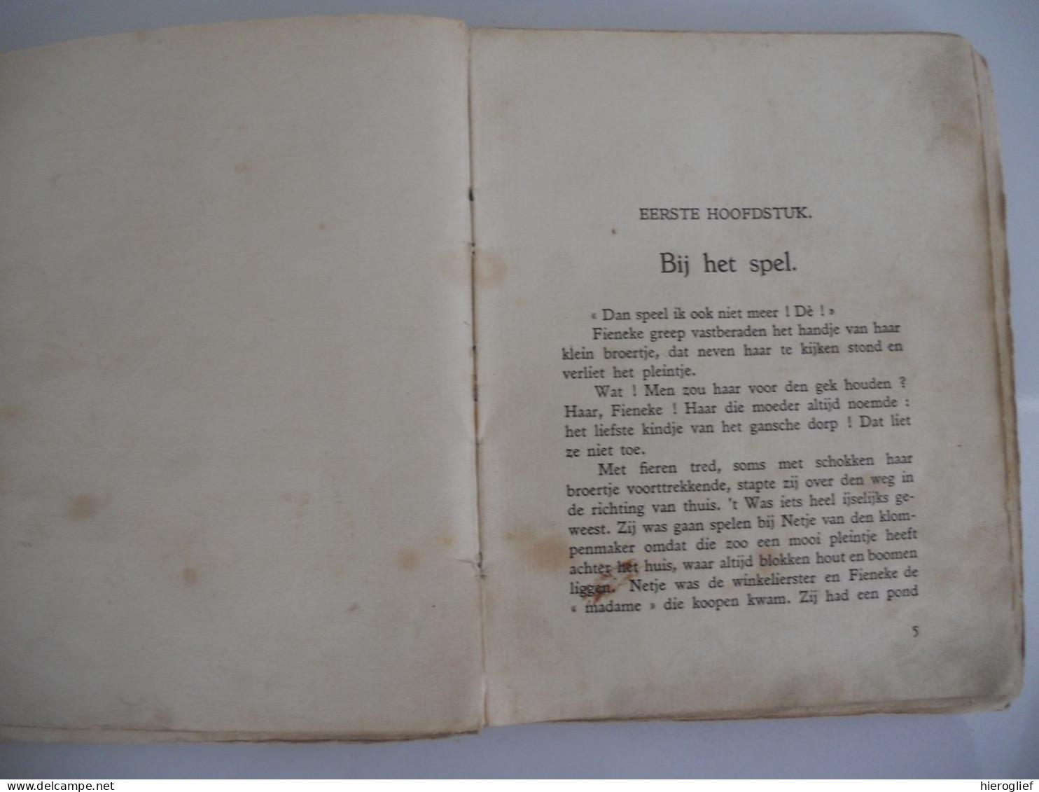 FIENNEKE Door Lod. Lavki 1925 Pseudoniem Van Ludovic Van Winkel ° Heks 1893 + Hasselt 1954 Vlaams Limburg - Jeugd