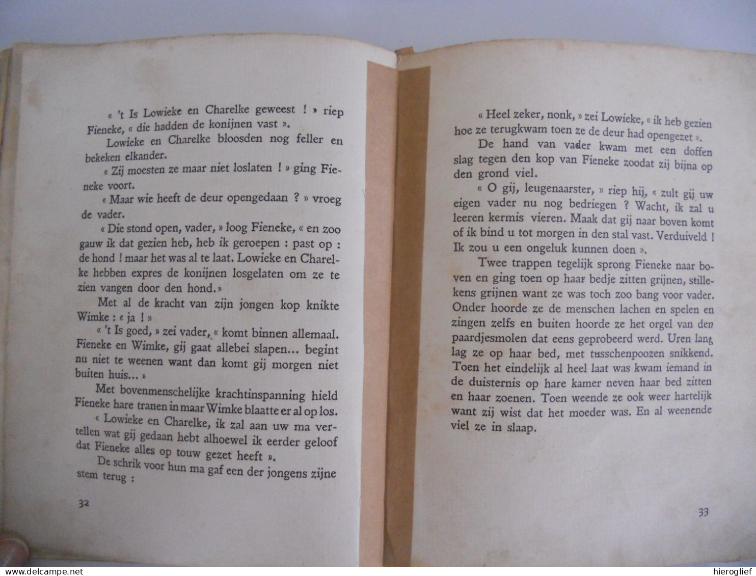 FIENNEKE Door Lod. Lavki 1925 Pseudoniem Van Ludovic Van Winkel ° Heks 1893 + Hasselt 1954 Vlaams Limburg - Jeugd